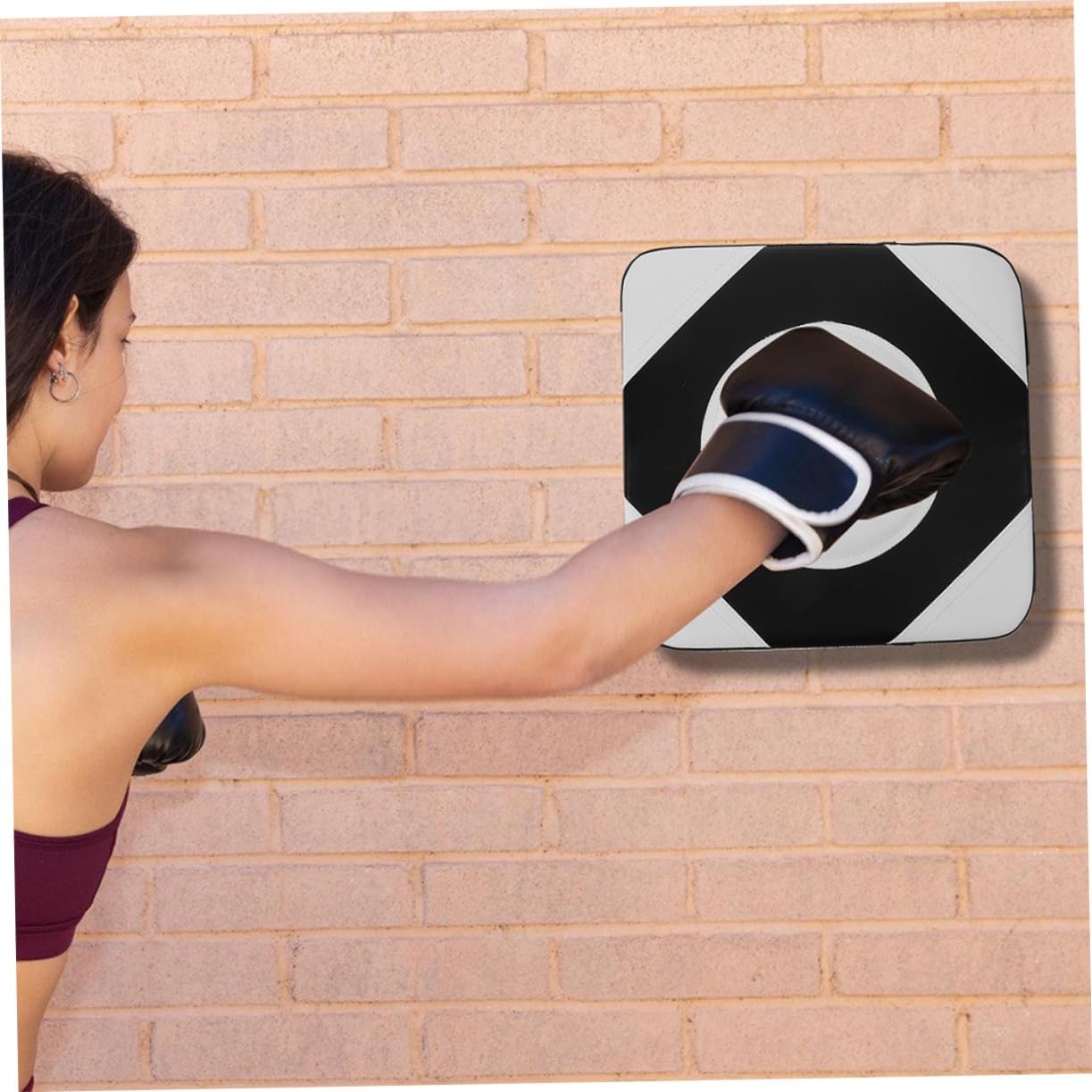 KICHOUSE Heavy-Duty Wall Mount Boxing Pad Thickened Punching Pad for Indoor Training for Martial Arts Fitness Versatile Wall