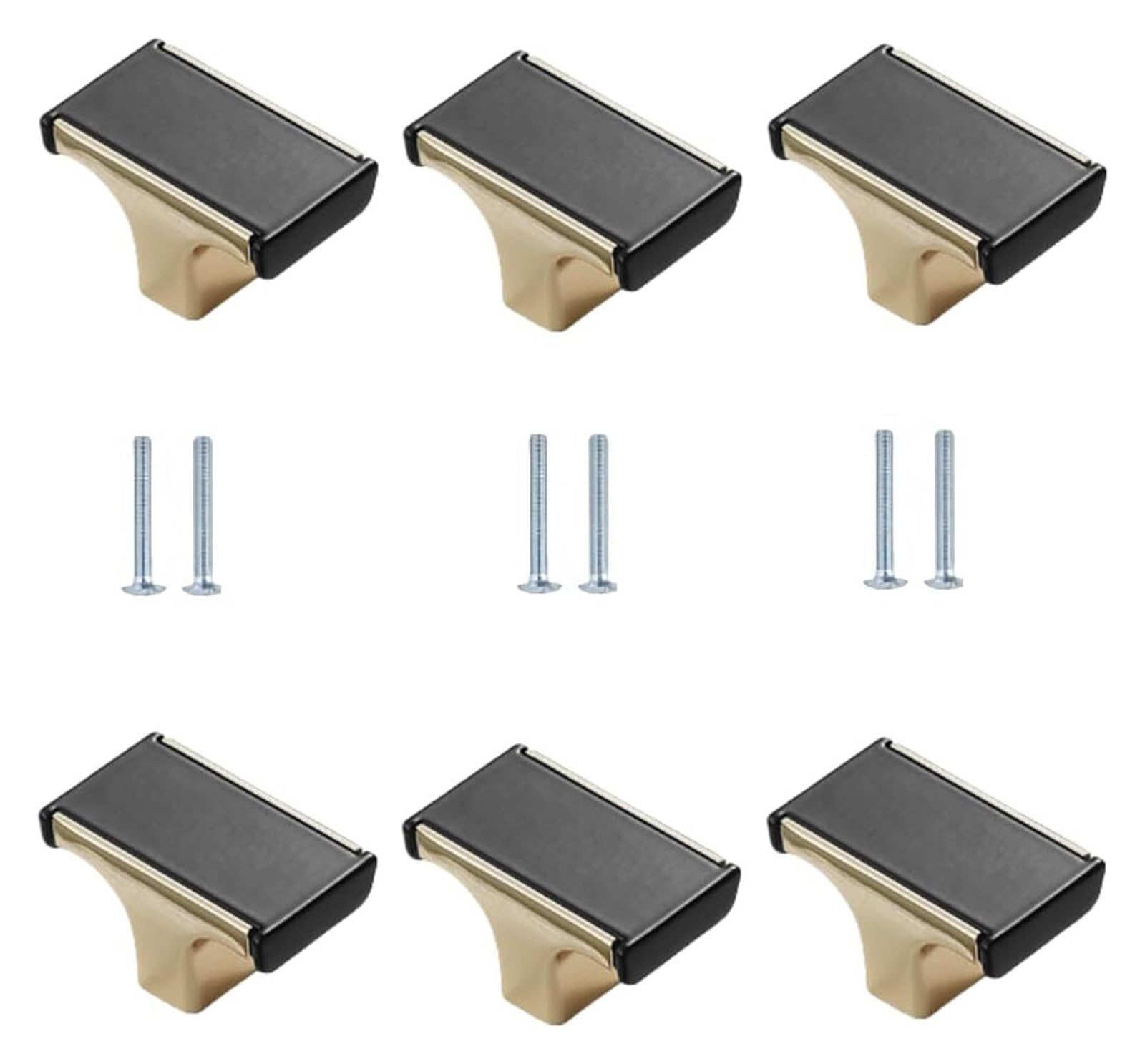 NLQCSXWEP Zinc Alloy Cabinet Bow Handle, Zinc Alloy Furniture Handles 4 pcs Multicolor 64-128mm(5952 Black Single Hole)