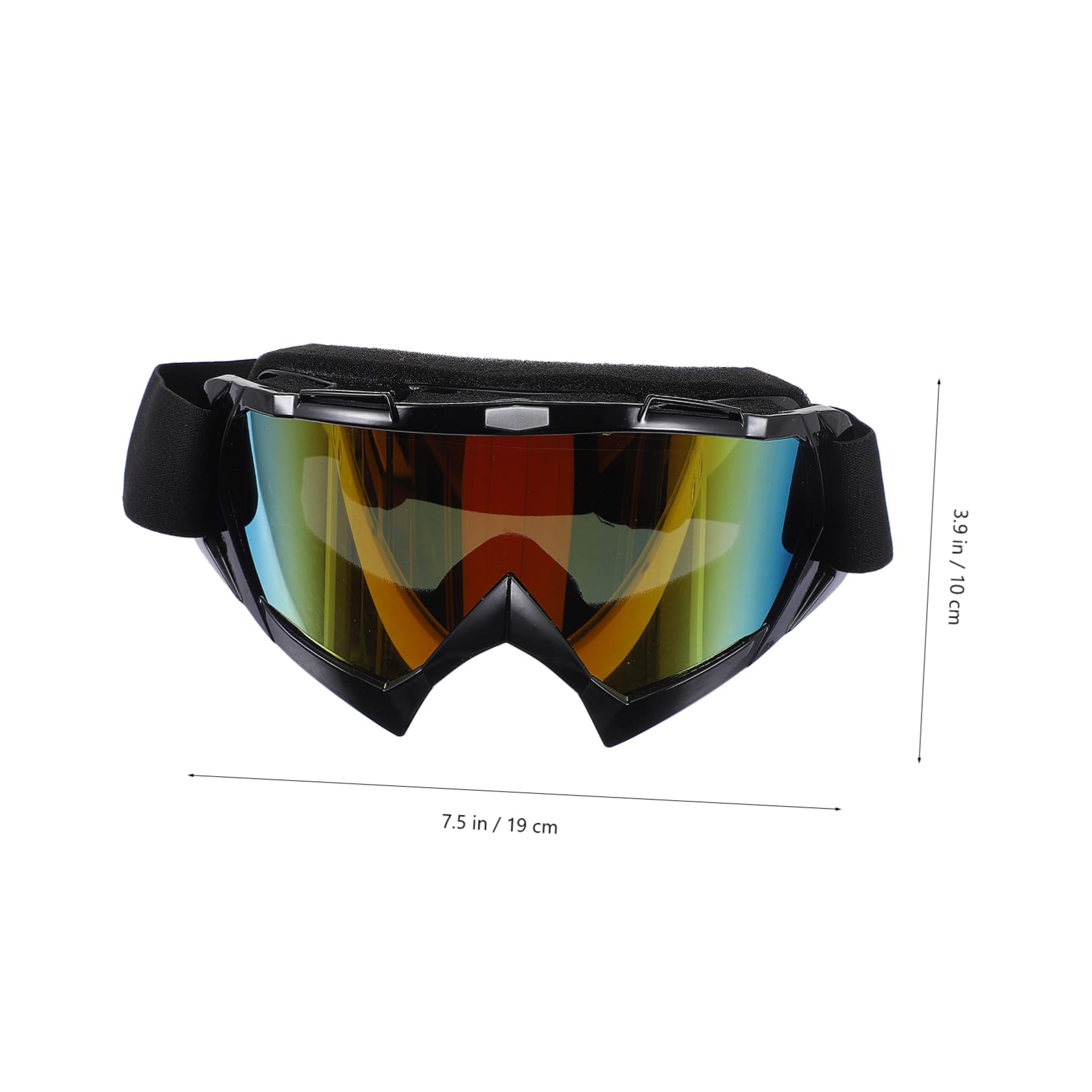 SOLUSTRE 3pezzi Occhiali Da Ciclismo Impermeabili e Anti-vento Perfetti Per Attività Outdoor Design Leggero e Stile Sportivo Per e Bicicletta