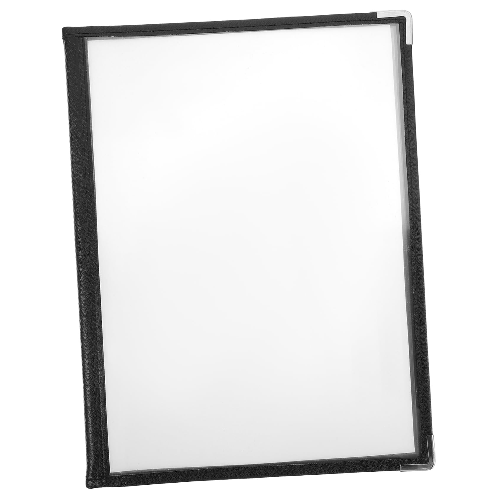 Mobestech 12kawałki Przezroczysty Pvc Folder Menu i Przepisy Trwały Binder Do Kuchni Strony Kątów Idealny Do Restauracji i Domu