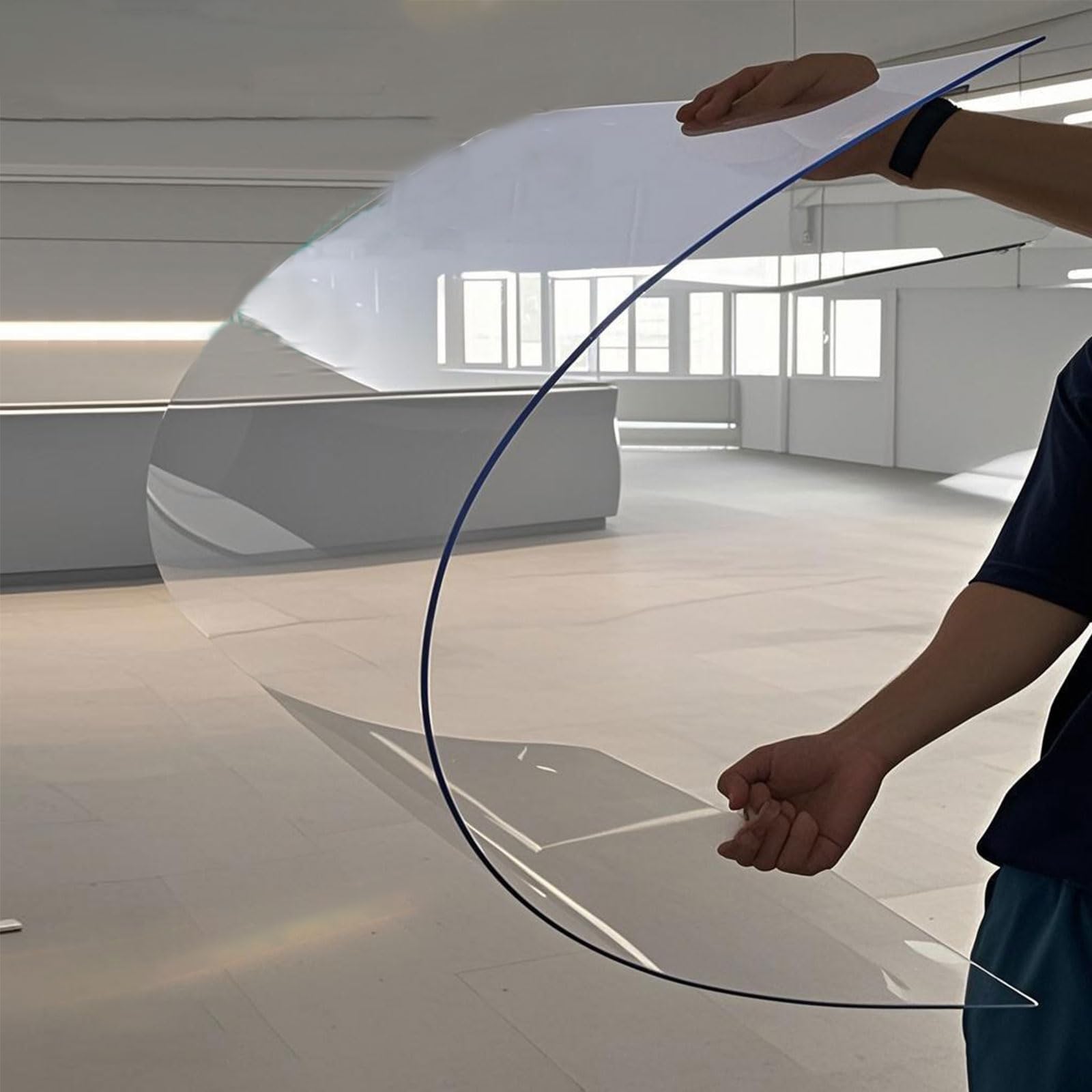 Transparent Greenhouse Roofing Sheets,Daylighting Panels,Polycarbonate Roofing Sheet,Canopy Carport Stadiums Bus Shelters Replacement Panels,Rainproof Insulation,Easy Cut