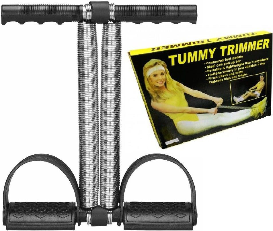 Owlix Double Spring Tension Foot Pedal Abdomen Leg Exerciser Ab Exerciser (Black)-image-22