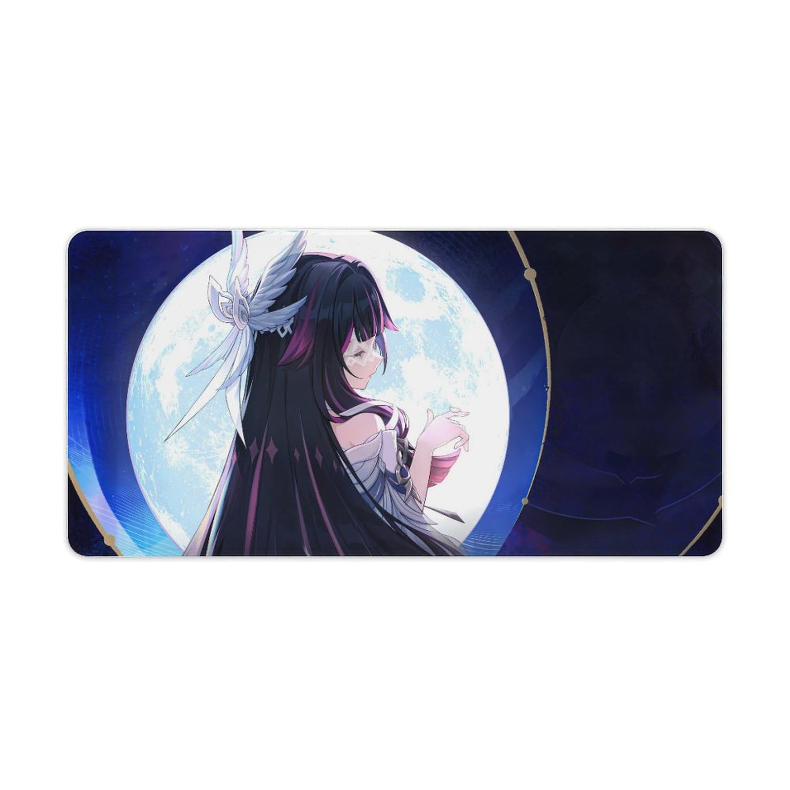 Amazon.co.jp: 原神 「月の少女」 コロンビーナ ゲーミングマウス