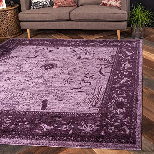 Unique Loom La Jolla Collection Tapete 245x245 cm Violeta
