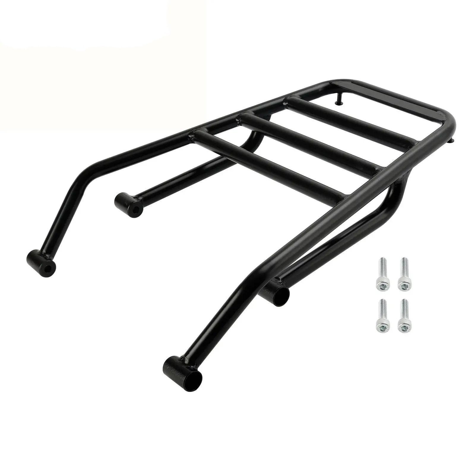 Portaequipajes trasero de motocicleta en acero negro reforzado para gama SCL500 CL300 6