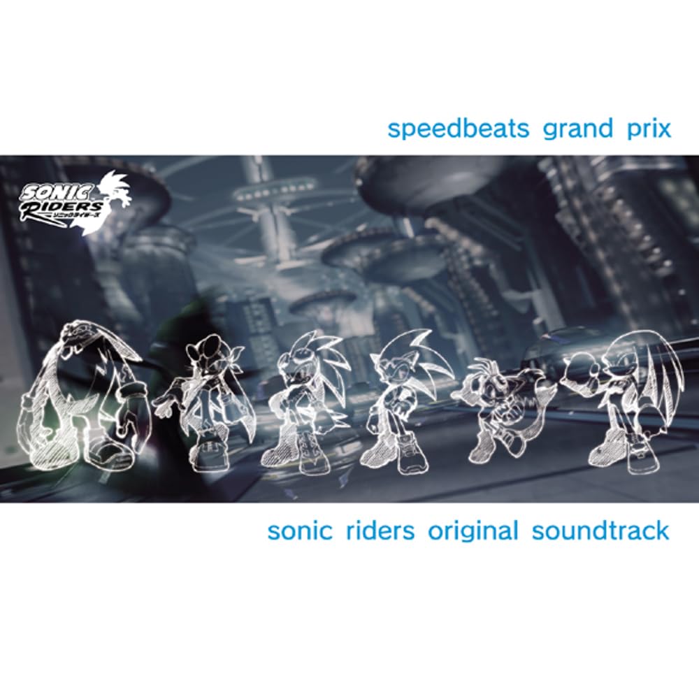 SONIC RIDERS Original Soundtrack Speedbeats Grand Prix CD Japan