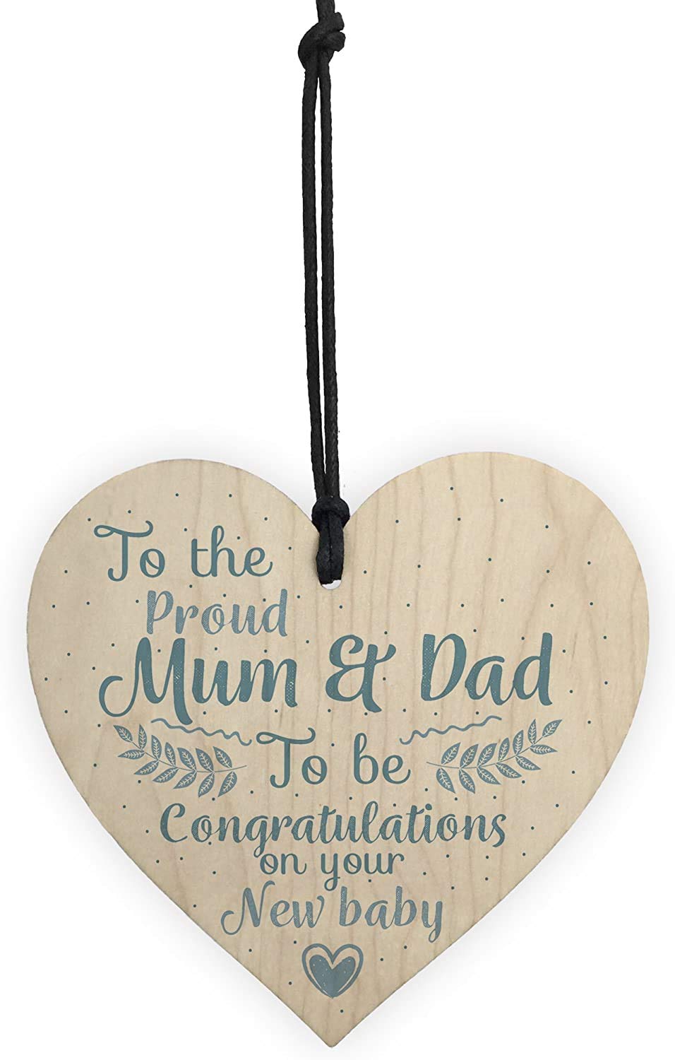 Red Ocean Multicolour Mum & Dad To Be Baby Shower Birth Gift Congratulations Mummy Daddy New Baby Bump Present