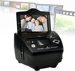 Protable Slideshow Converter, Digital Film Scanner with 2.4 inch LCD Color Screen, Negative Film Scanner for Windows XP/Vista/Win 7/Win XP/Win Vista