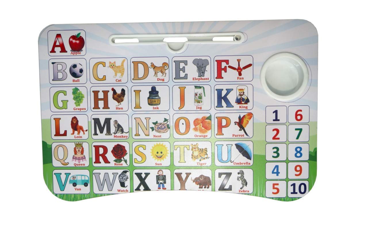 See full amazon price history chart for YOZONKY Wooden ABCD Design Laptop Table Portable and Adjustable Multi Function Study Laptop Desk Table, Study Table Gifts for Kids, Foldable Study Table with Cartoon (Pack of 1) (ABCD) YOZONKY Wooden ABCD Design Laptop Table Portable and Adjustable Multi Function Study Laptop Desk Table, Study Table Gifts for Kids, Foldable Study Table with Cartoon (Pack of 1) (ABCD) (B09DD8S7JJ) Amazon Price History, Amazon Price Tracker