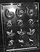 Cybrtrayd N054 Shell Assortment Chocolate Candy Mold with Exclusive Cybrtrayd Copyrighted Chocolate Molding Instructions