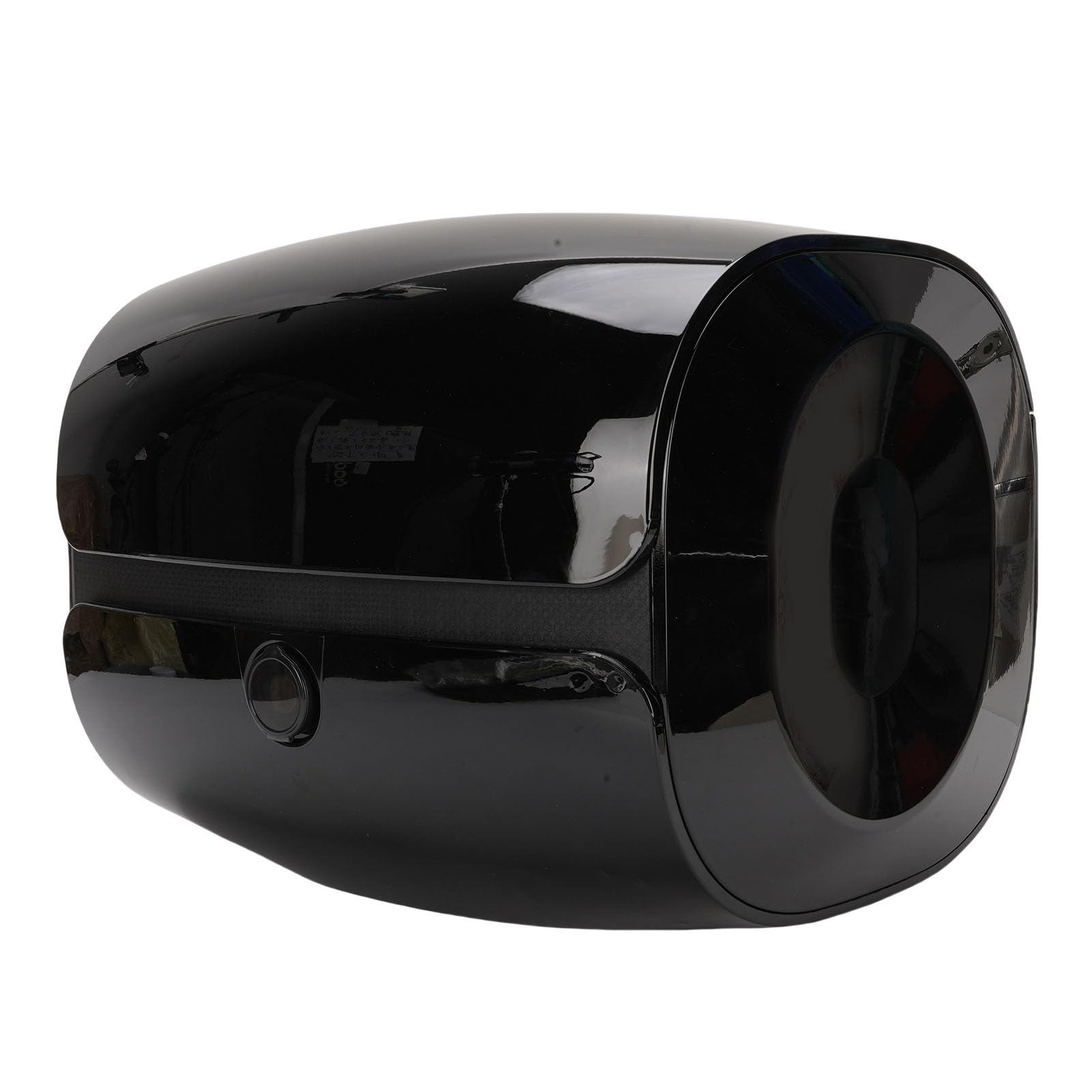 Bauletto Posteriore per Moto Soluzione di Stoccaggio in ABS Leggero e di Grandi Dimensioni da 32 Litri per Lunghi Viaggi (Nero lucido)