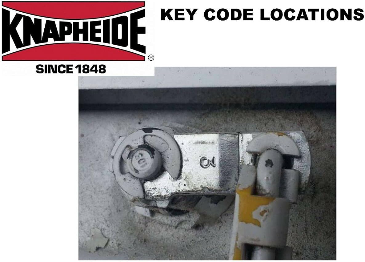 Latches Key Code 0006 Knapheide 26100388 Replacement Lock & Key Kit for