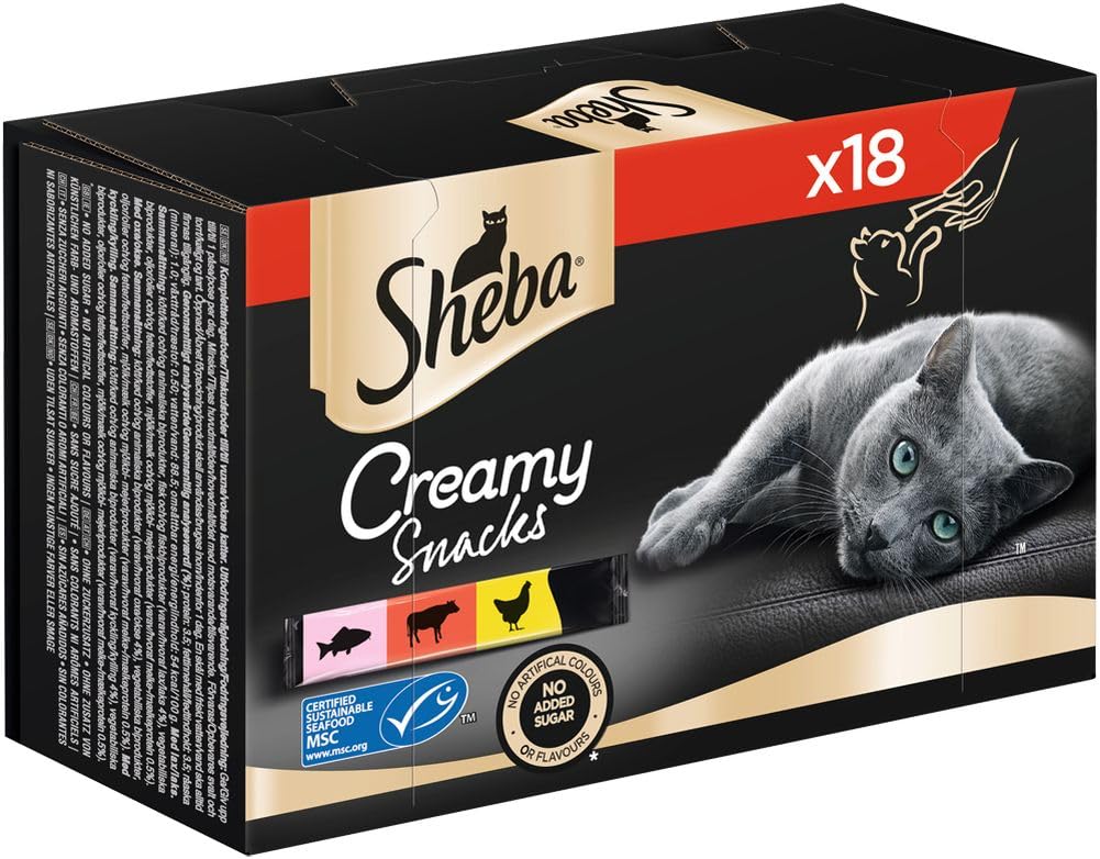 SHEBA Katzensnacks 18x12g