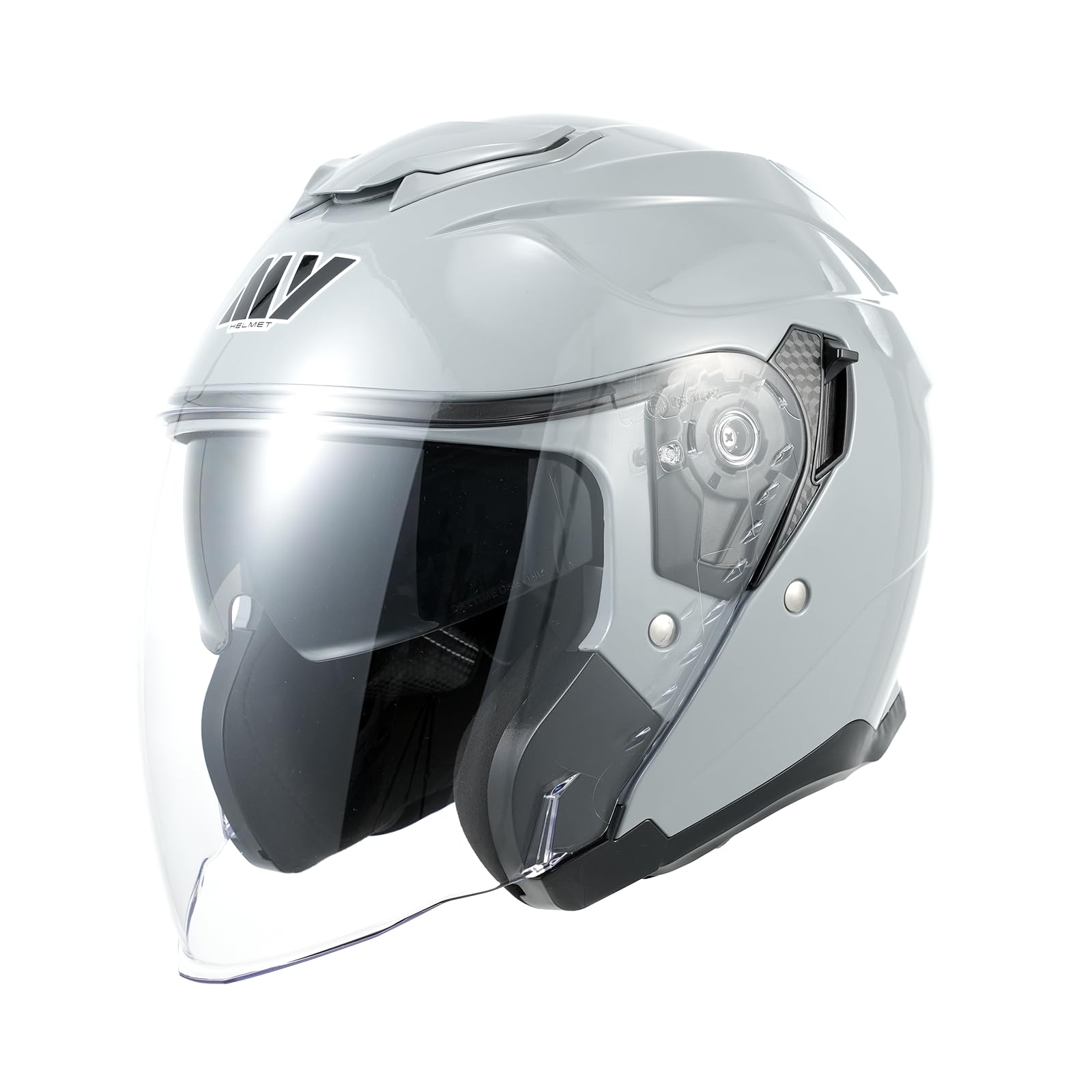 MY Jethelm Rollerhelm mit Sonnenblende,ECE22.06 Zertifiziert