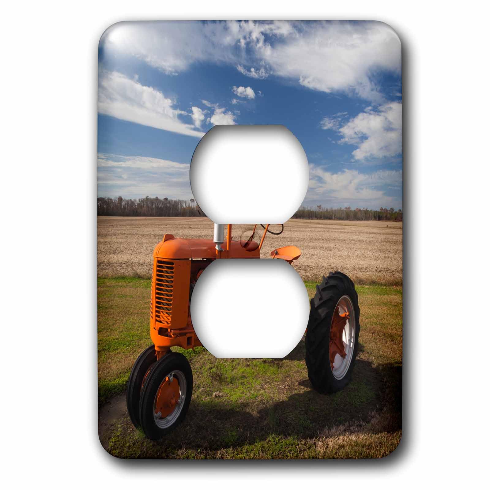 Tracteur agricole antique plaque de prise pour décoration salon et bureau rétro