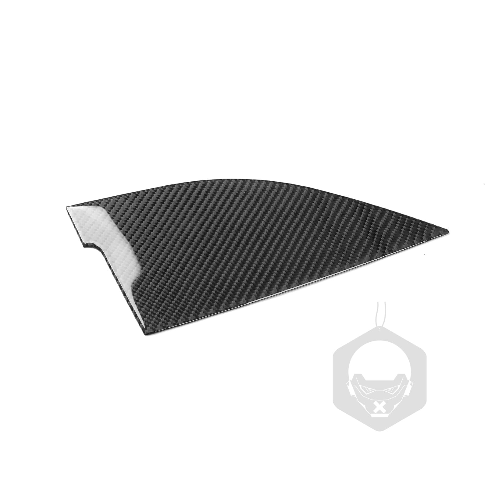 PJFUS Real Carbon Fiber Car Inner Door Panel A-Pillar Position Anti-Collision Cover Trim Sticker Compatible with Dodge Ram 1500/2500/3500 2019-2023(Crew Cab Version) Auto Interior Accessories Black