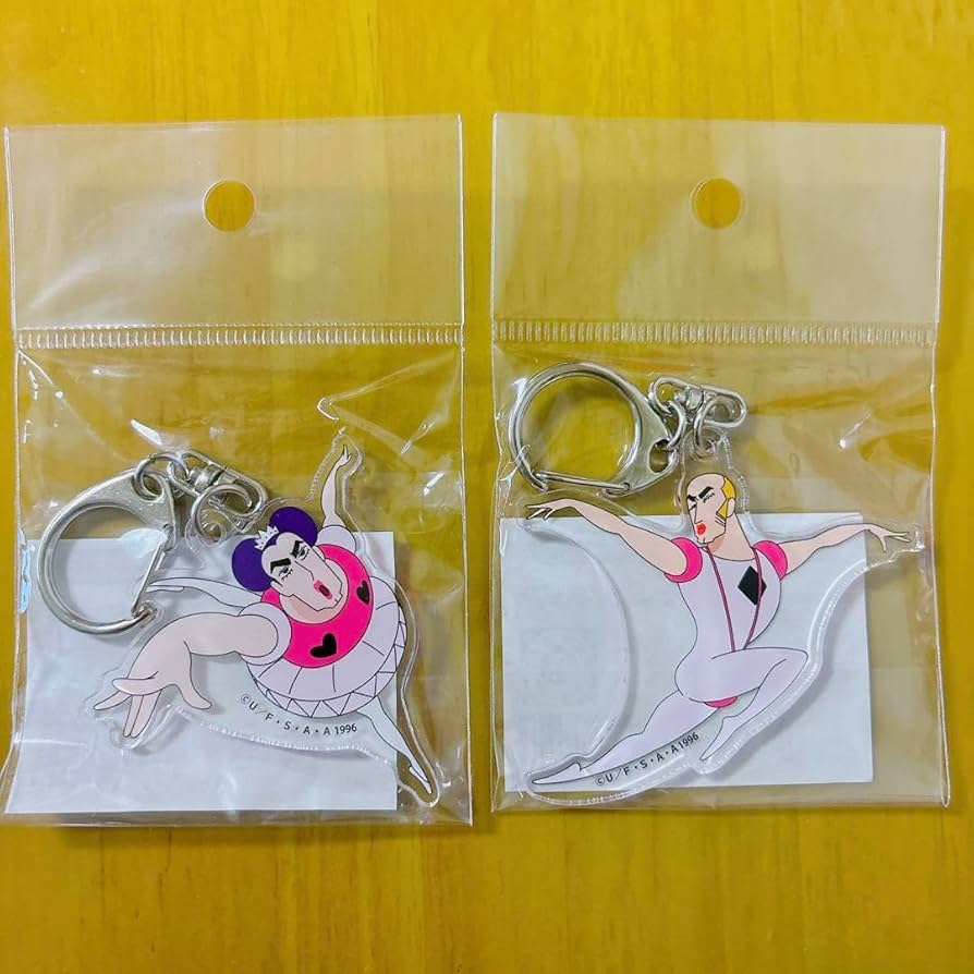 クレヨンしんちゃん　ヘンダーランド　piica ストラップ　マカオとジョマ クレヨンしんちゃん ヘンダーランド piica ストラップ マカオと