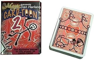 DOCCESTU Dan Harans Cartoon 2 - Magic Card Technique # 2 Card Magic Animation Cartoon Deck Magic Close-up Illusion Trick Psychoticism Playing Card Magic Magic Card Trick