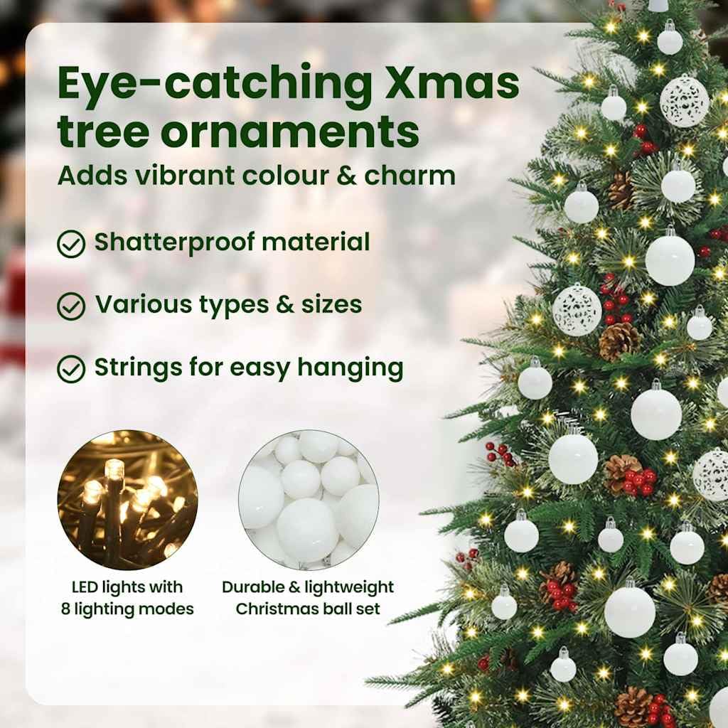 vidaXL Árbol de Navidad Artificial con Ramas articuladas Verde 120 cm