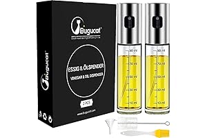 Top-Notch 2-in-1 Bugucat Oil Sprayer Set: Enhance Your Cooking Experiences