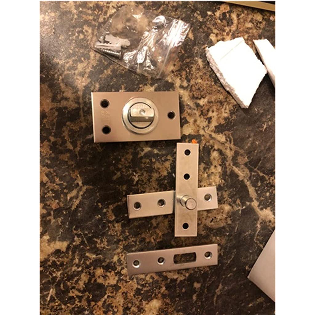 Bisagra de pivote oculta con rotación de 360 ​​grados y sin resorte de alta resistencia(100Kg)