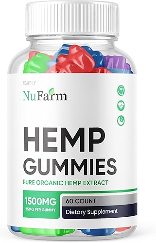 Miniatura 6 de Nufarm - Gomitas Nufarm - Fórmula oficial - Gomitas de cáñamo Nufarm de mezcla premium, fórmula avanzada de cáñamo Nufarm de 25 mg por gomita, 1500