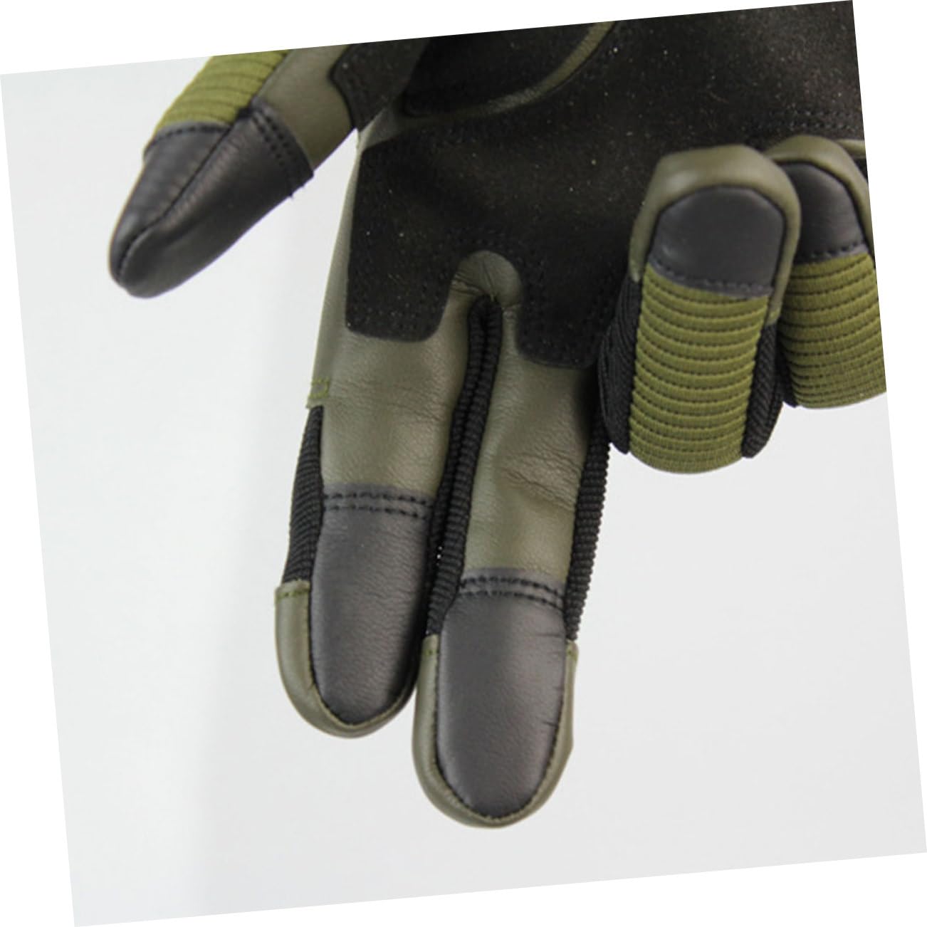 balacoo Touch Screen Hiking Gloves Gloves Half Finger Warm Breathable Army Size