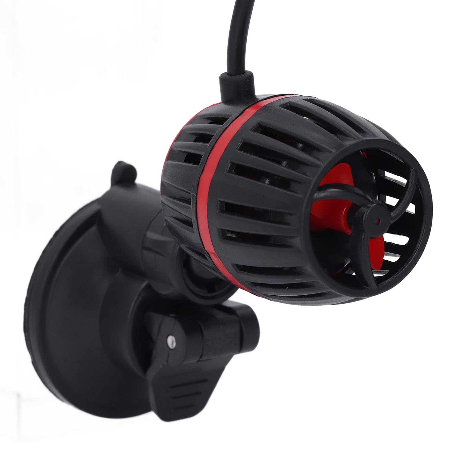 Fish Wave Maker, 4-Speed Adjustable Circulation Pump with Remote Silent, for 20 to 60cm Aquariums (Black)