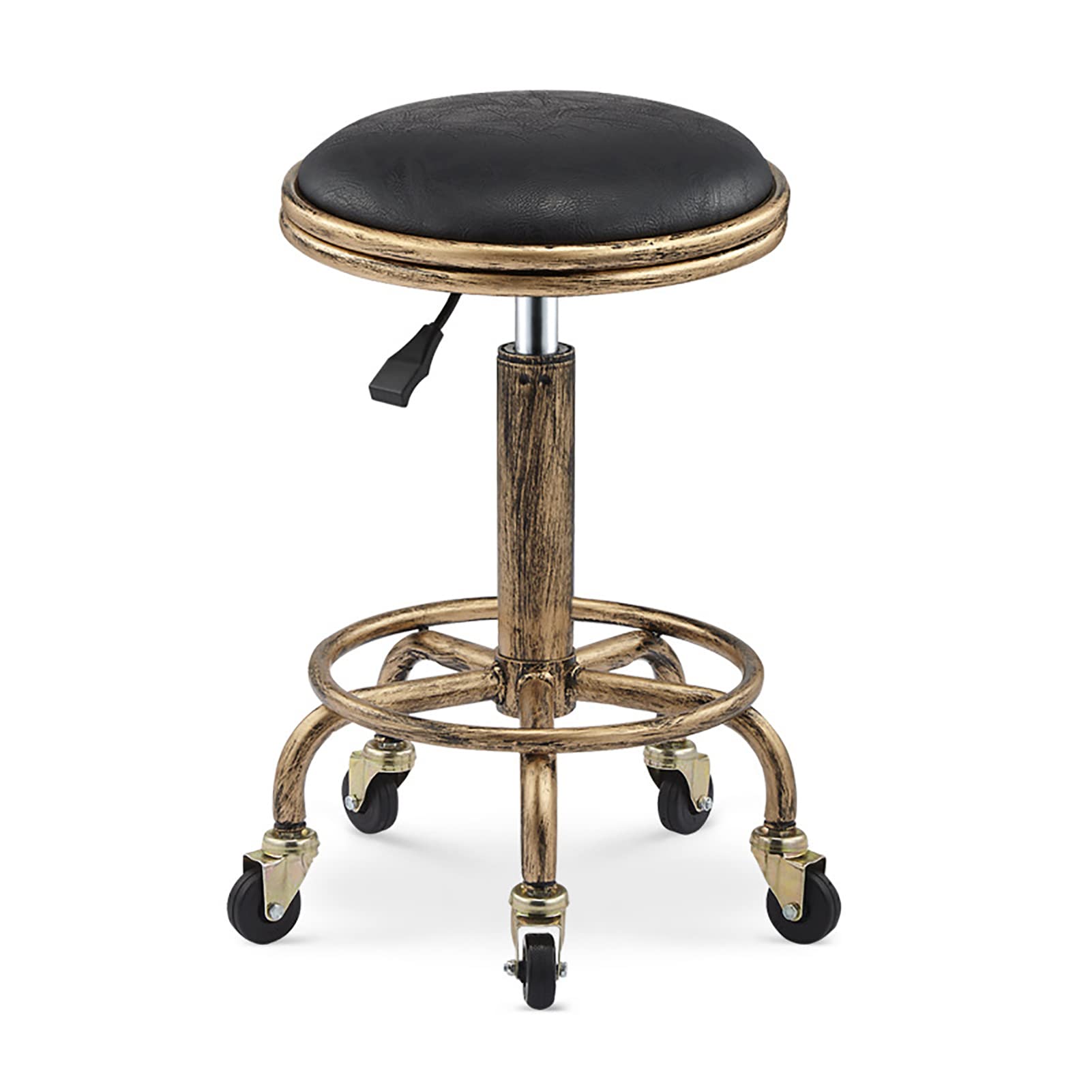 Tabourets de travail de salon réglables à roulettes pour bureau