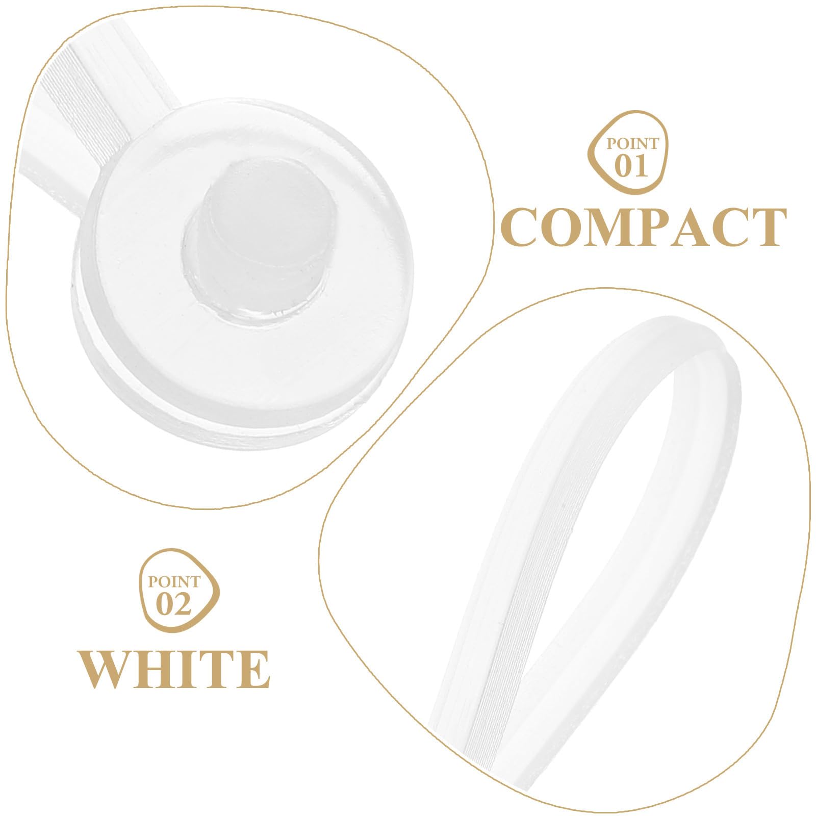 SHINEOFI Preisschildhalter und Beidseitiger Befestigungslösung mit Praktischem Design Stück Transparente Pvc für Supermärkte und Geschäfte
