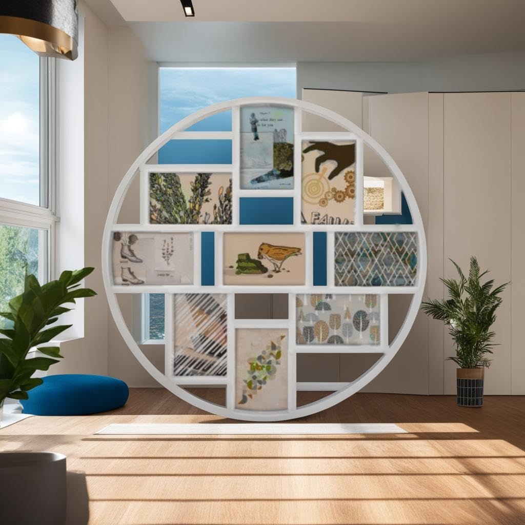 ☆フォトフレーム ホワイト マルチ9面 写真 ディスプレイ Amazon.co.jp: ☆フォトフレーム ホワイト マルチ9面 写真