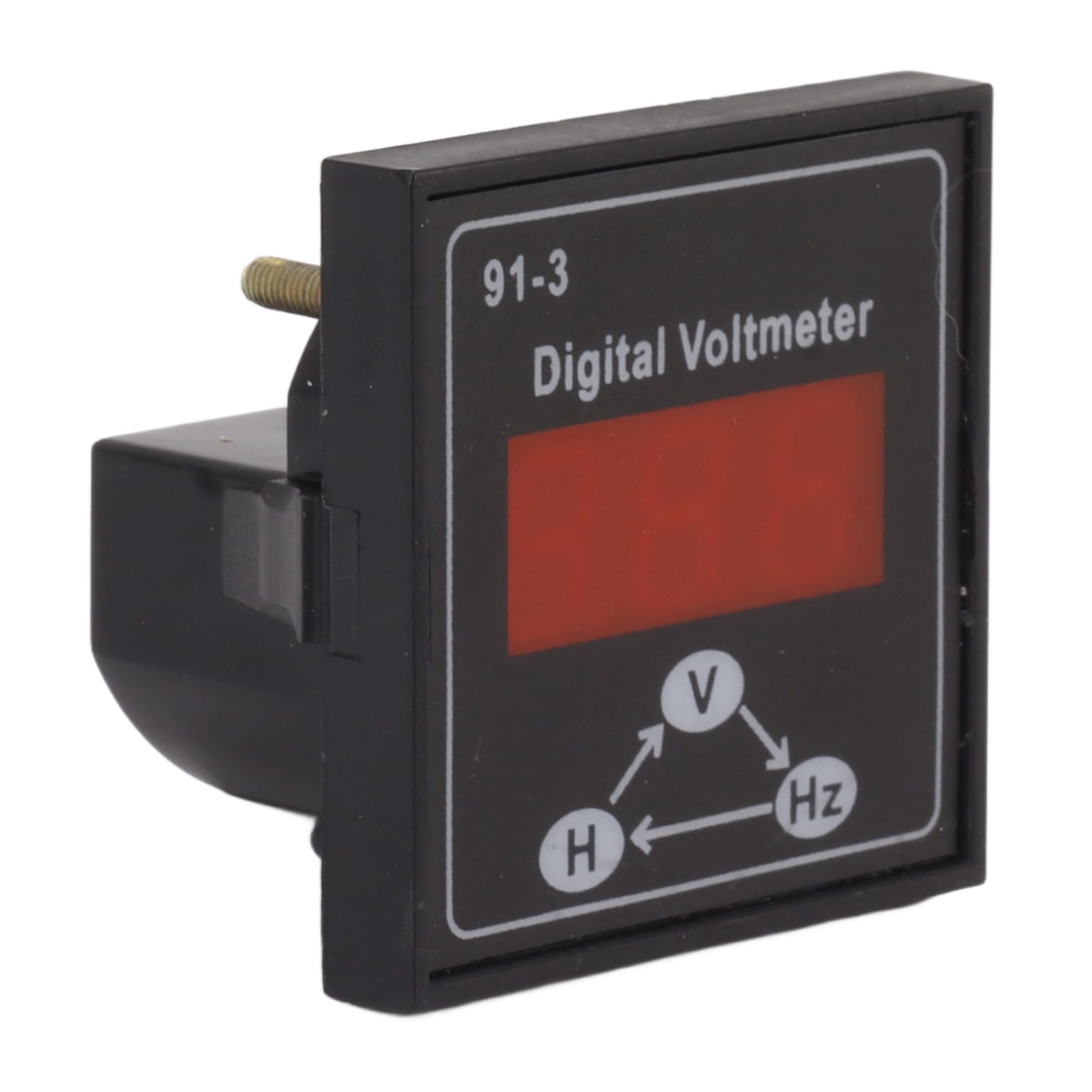 Voltmetro Digitale Per Gruppo Elettrogeno a Benzina - 91 3 Misuratore Display Digitale - Misuratore di Tensione Trifase Monofase - Accessori Per Generatori di Misuratori di Tensione Ca