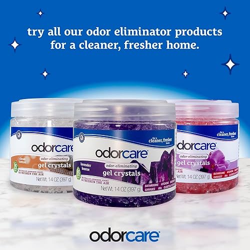 Miniatura 9 de Absorbedor de olores de gel de algodón limpio de 14 onzas, eliminador de olores para olores de humo y olor a humedad en el hogar, baño, cocina,