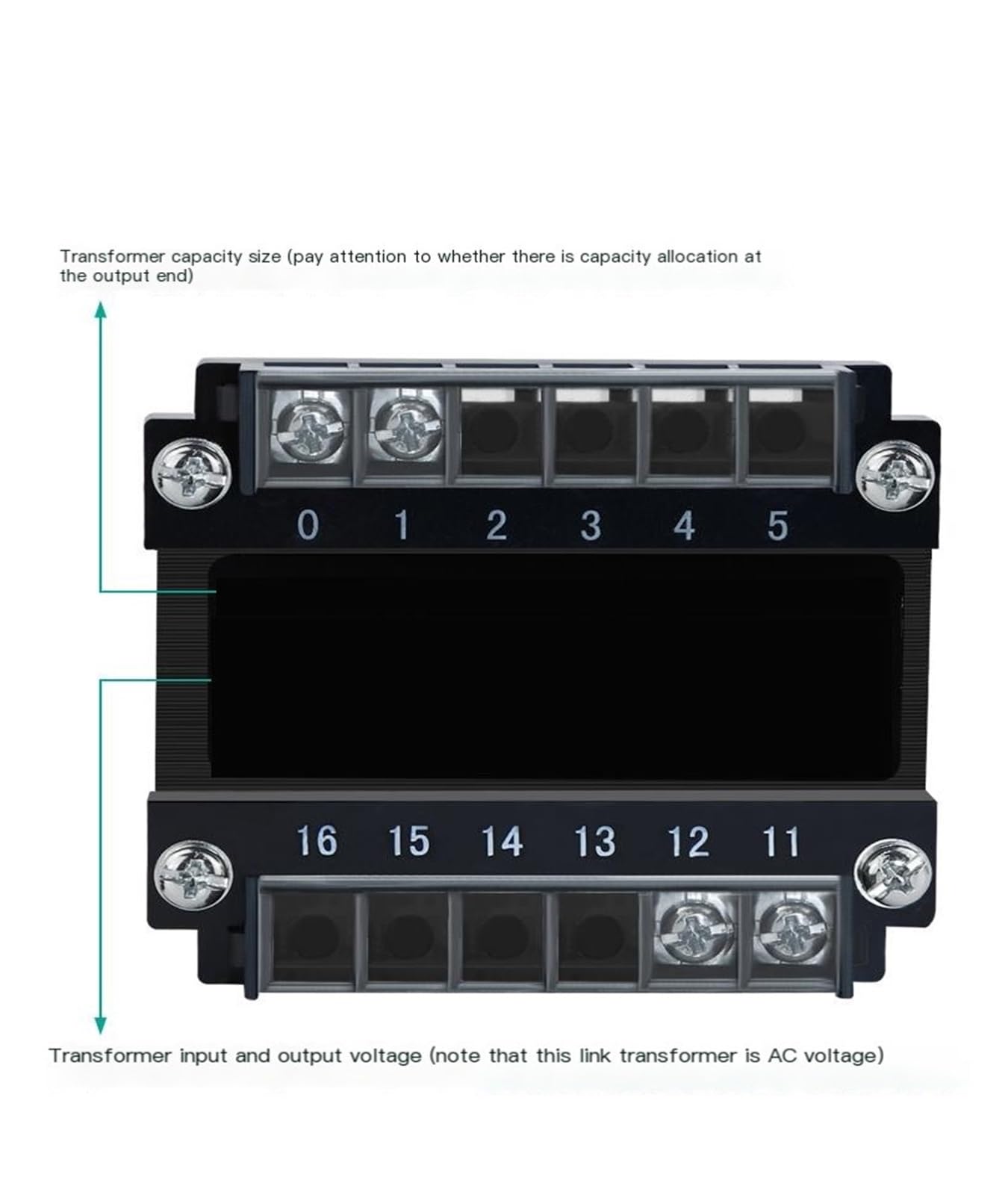 Trasformatore di isolamento monofase BK da 380 a 220 isolamento