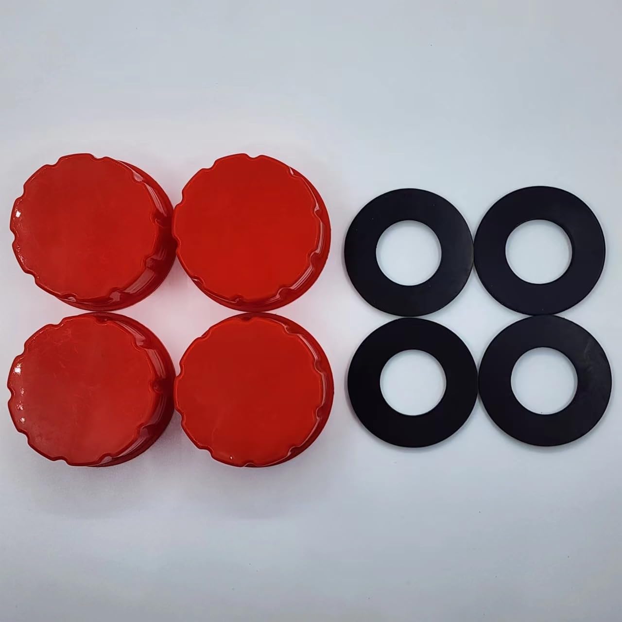 maplezaMapleza Professional 5 Gallon Gas Can Cap Replacement - Coarse Thread Gas Cap for Gasoline Can, Perfect for Portable Gas Tank, Fuel Can and Jerry Can, Compatible with Midwest, Scepter(Pack of 4)