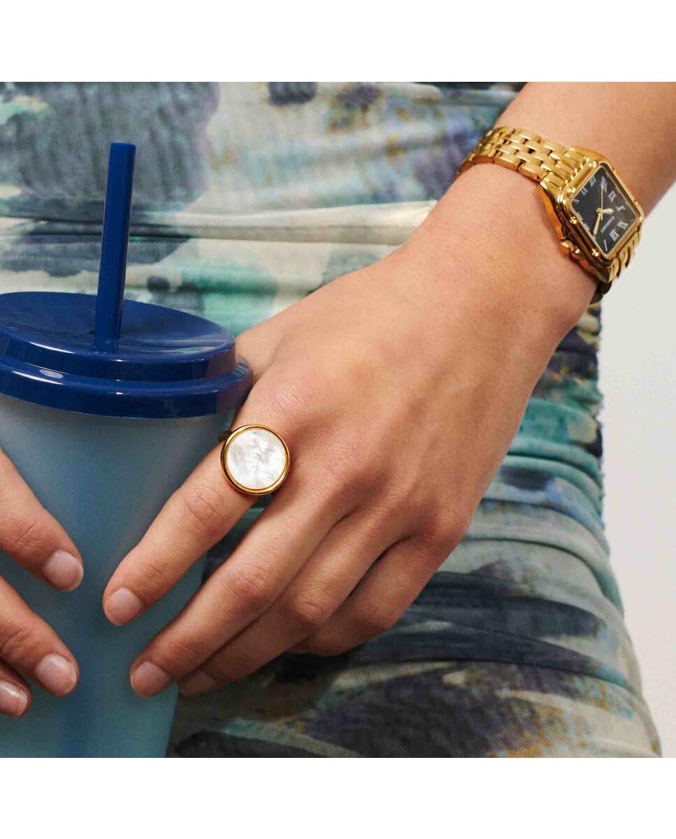 Radiant - Colección Bahamas - Reloj analógico de Pulsera para Mujer. Reloj de Brazalete con Esfera y Correa de Acero. Tamaño 28mm. 3ATM.