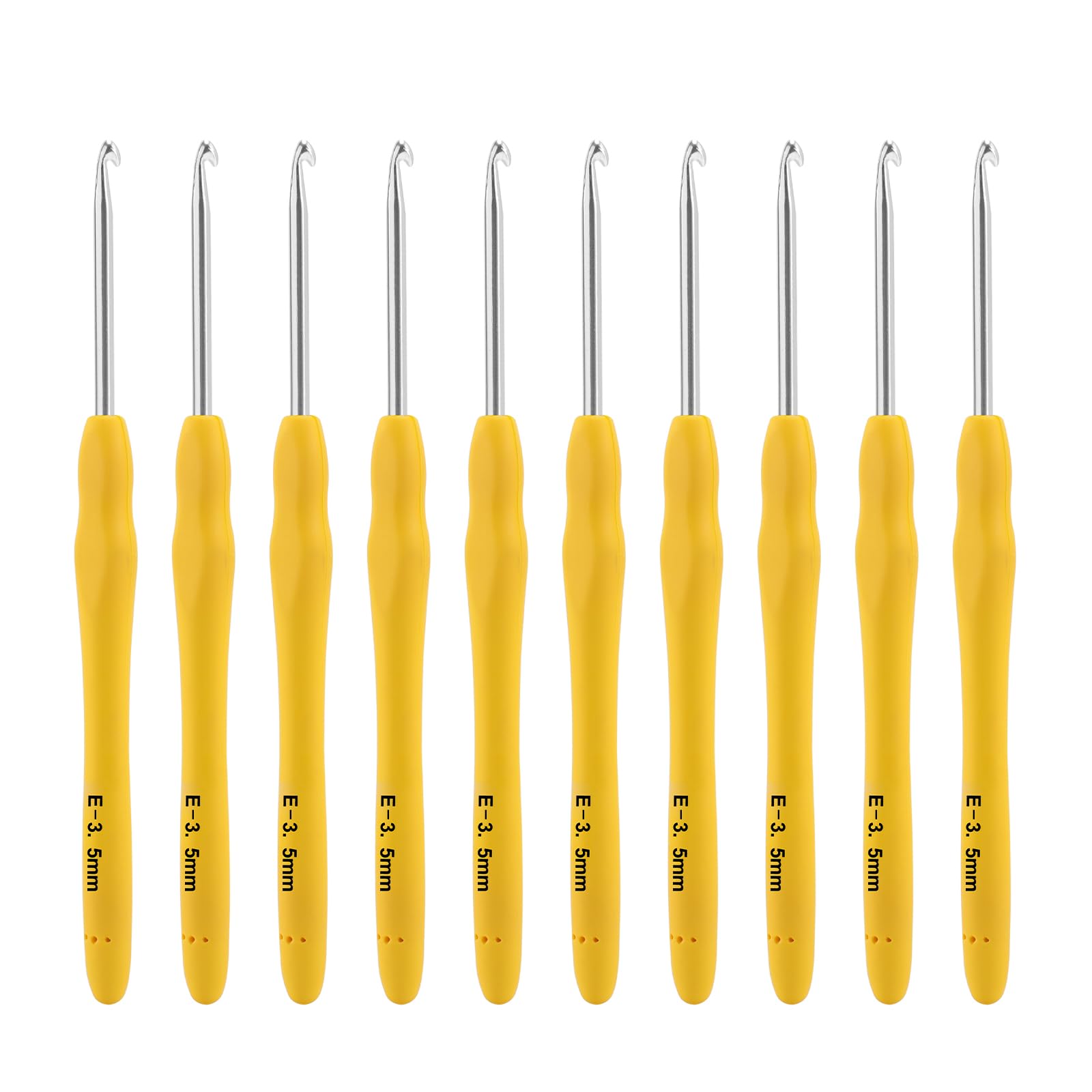 Ergonomic Crochet Hooks - Vodiye 2.5mm -29