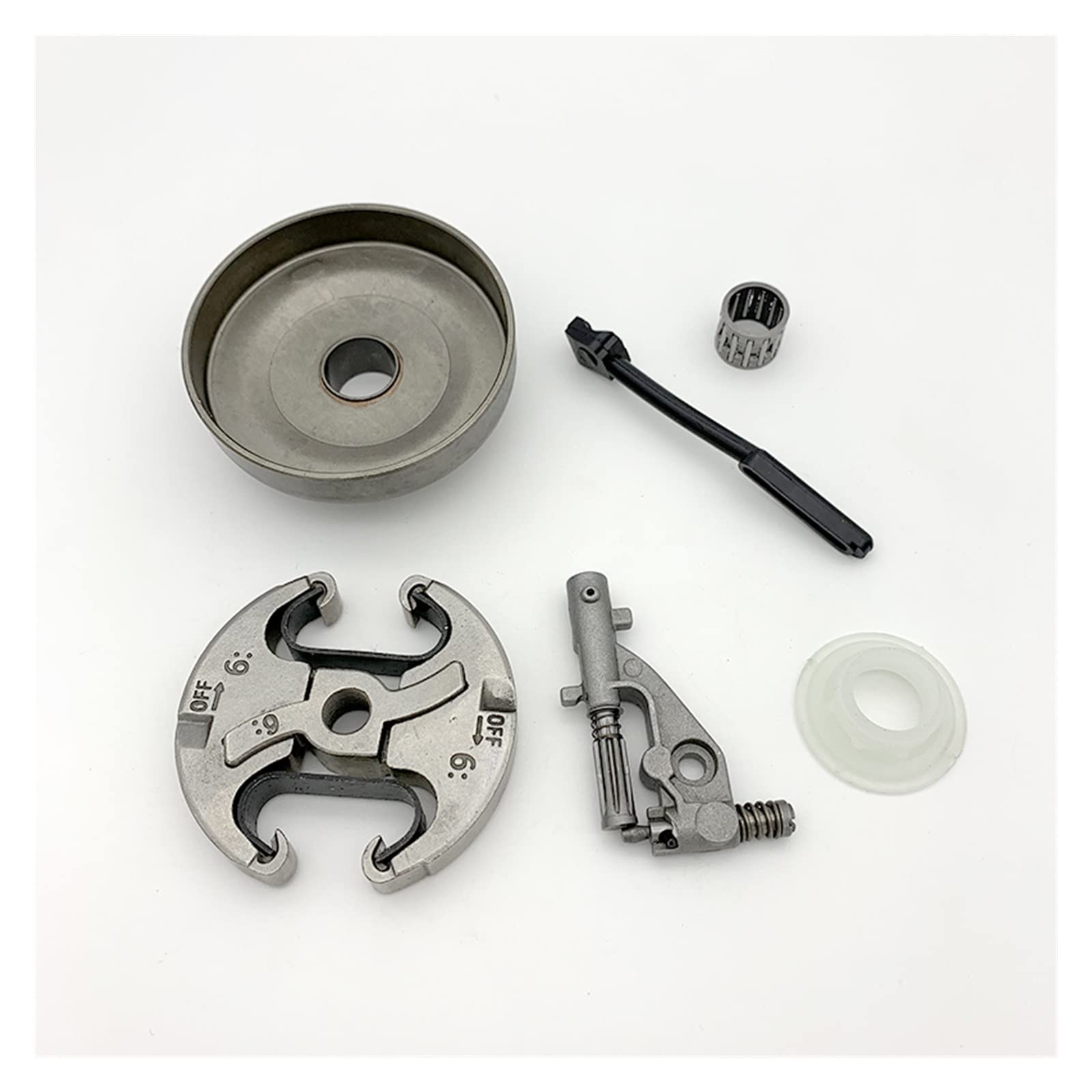 BENSOI Cojinete de Aguja de Tambor de Embrague de Bomba de Aceite/Accesorios de Engranaje helicoidal compatibles con repuestos de Motosierra Husqvarna 353