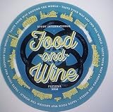 Disney World Epcot Food & Wine Festival 2016 Dessert Plate