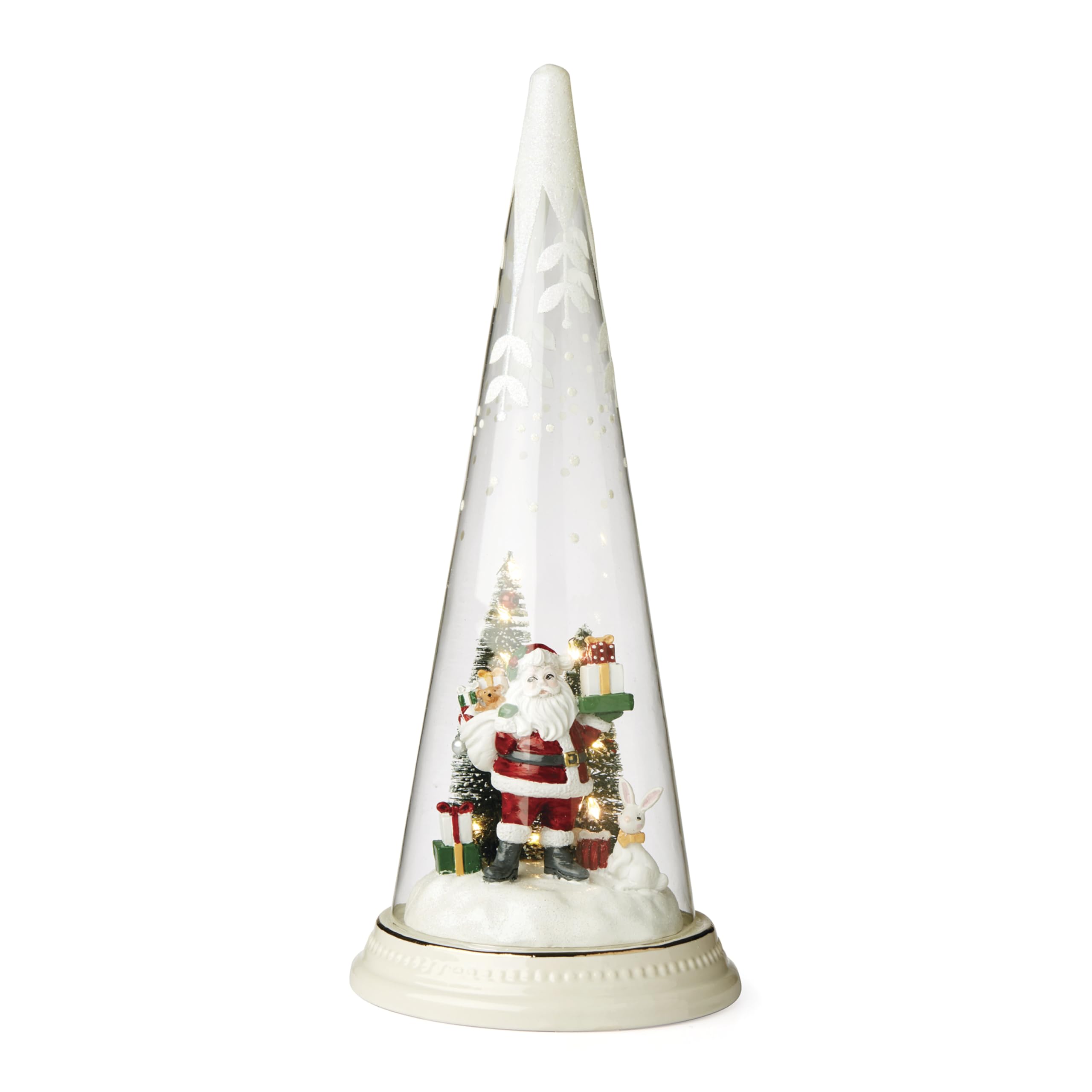 Amazon.com: Lenox Figurine, Merry & Magical Light-Up Santa with