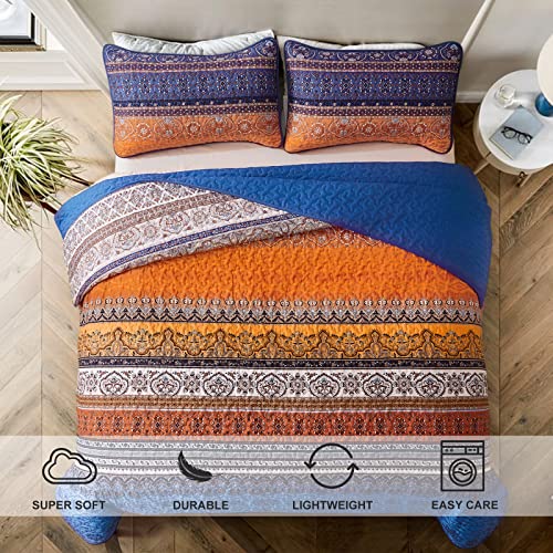 Wongs Bedding AC080196 Boho Fall Quilt King Size thumb #2