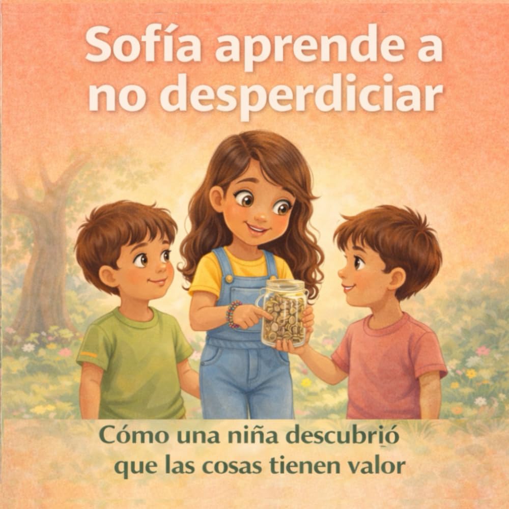 Sofía aprende a no desperdiciar: Cómo una niña descubrió que las cosas tienen valor (Cuentos de Sofía)