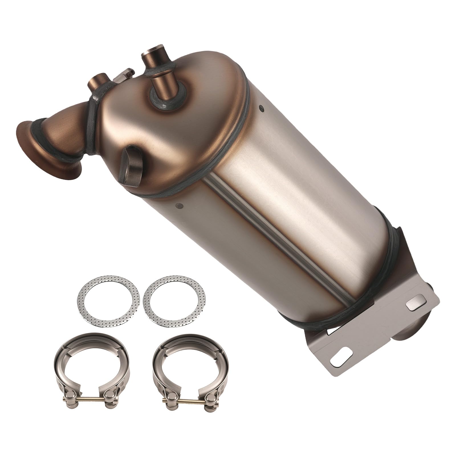maXpeedingrods 7H0254700GX 7H0254700GV Filtro de partículas diésel DPF Euro 4 compatible con T5 Transporter BRS BRR / 84 CV 102 CV
