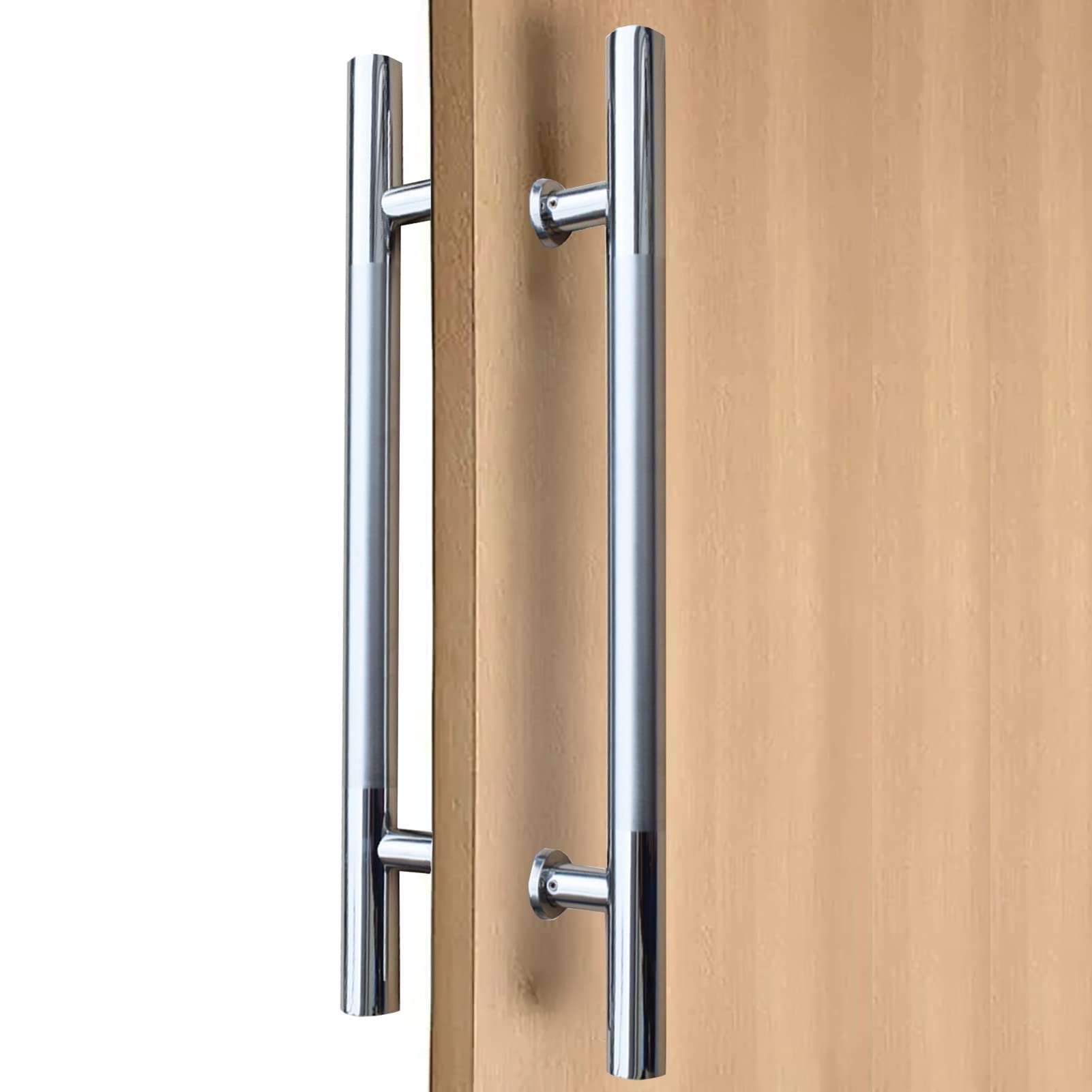 Poignée de porte de grange robuste en bois pour réparer un accès difficile
