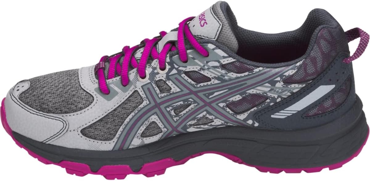 ASICS Women's Gel-Venture 6 MX Running Shoes 9 Mid Grey/Purple Spec