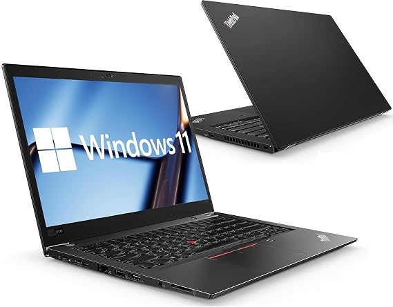 Lenovo ThinkPad T480 Laptop, 14 Business Laptop, Intel Core i5-8350u, 8GB RAM, 256GB SSD, Type-C, HDMI, QWERTY Keyboard, Windows 11 Pro (Renovated)