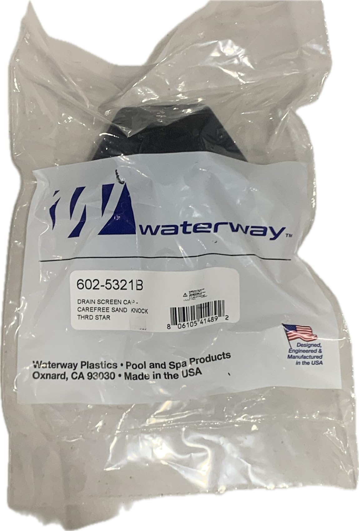 Waterway 602-5321B - Tapón de desagüe para Filtro de Piscina 602-5320, 602-5321