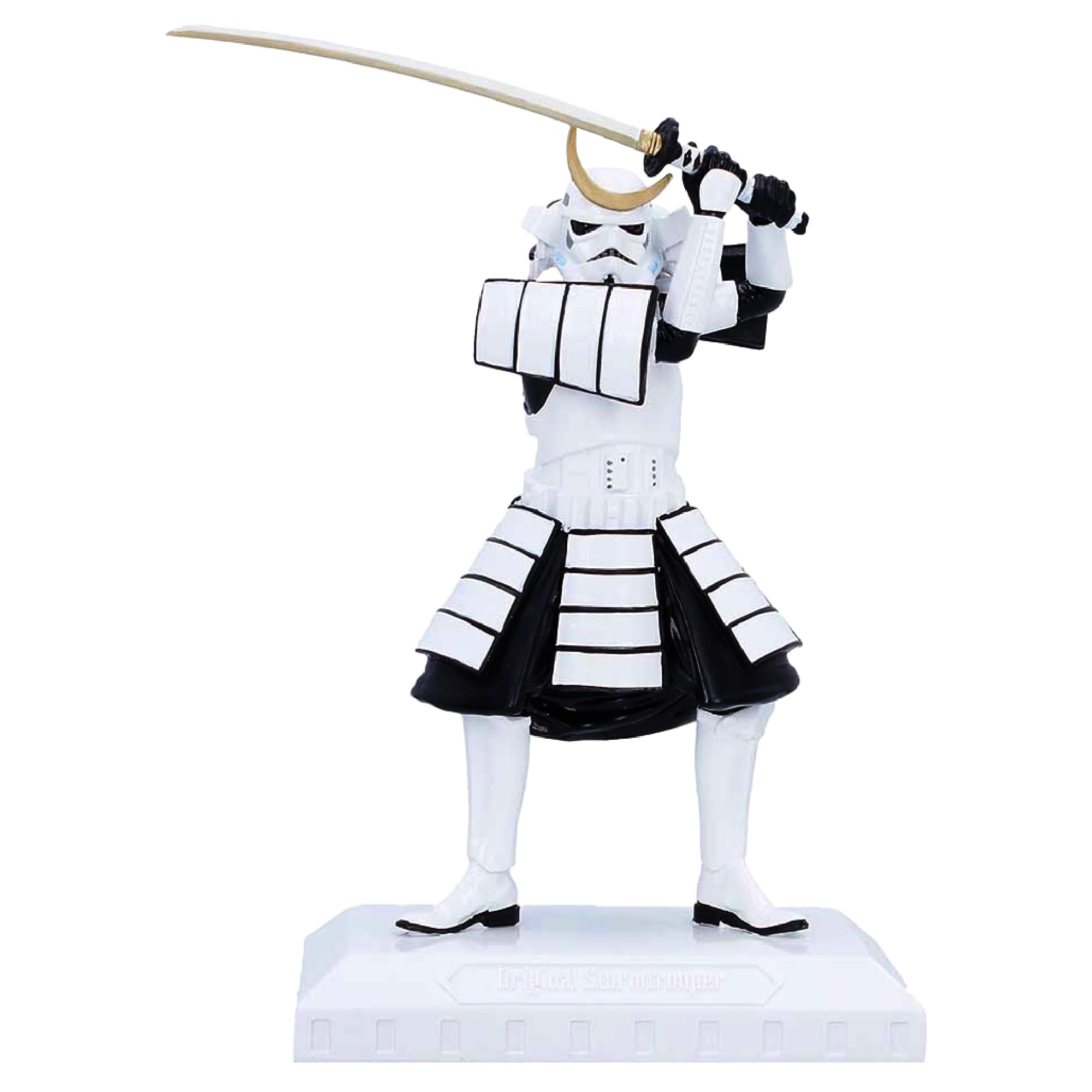 Nemesis Now Stormtrooper Figurine Samouraï 19,3 cm - Figurine Samouraï Stormtrooper en résine peinte à la main avec épée, objet de collection de science-fiction pour les fans de Star Wars