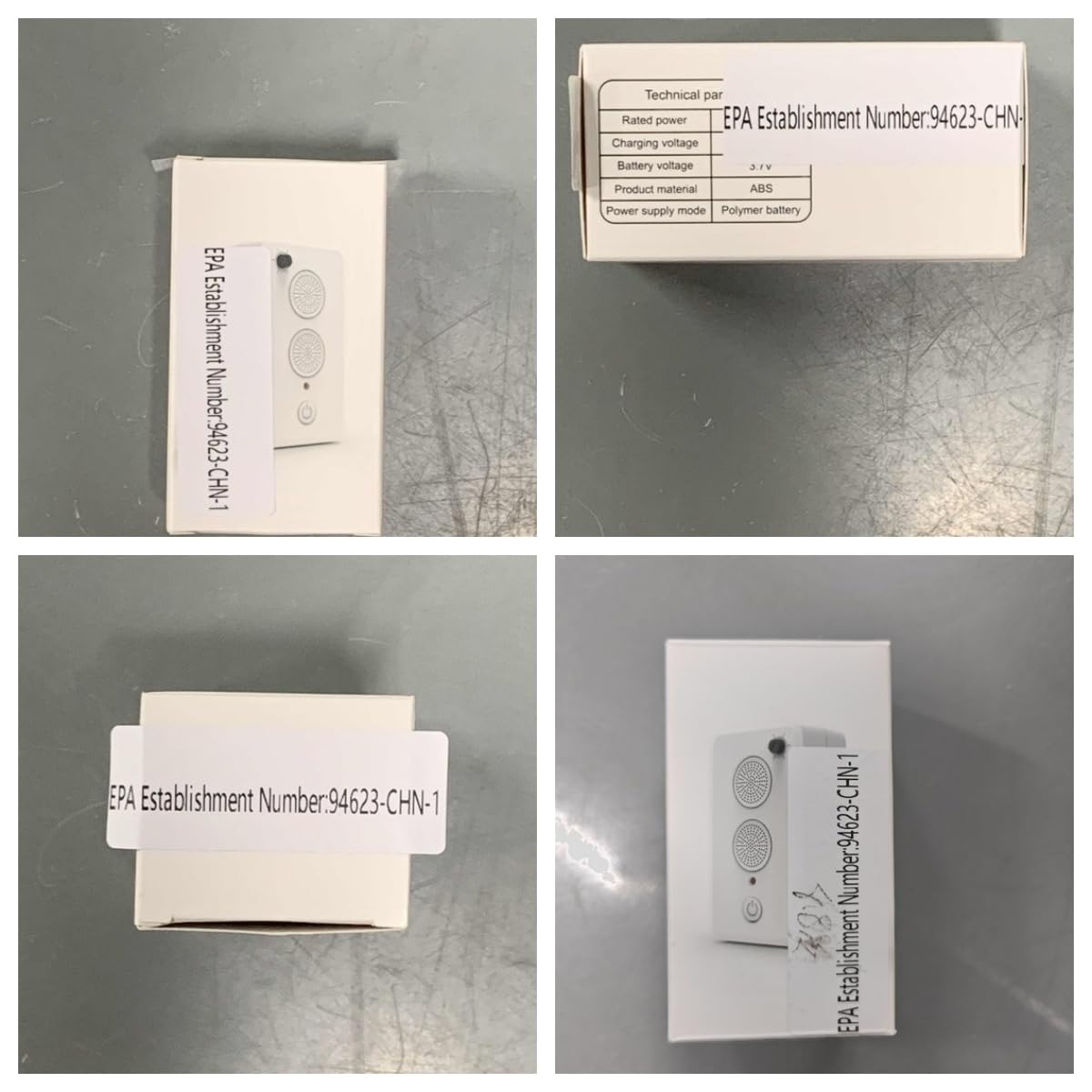 Repellente per pipistrelli a ultrasuoni per portico soffitta, dispositivo deterrente per pipistrelli ricaricabile per uso interno ed esterno, repellente elettronico per uccelli, dispositivo di
