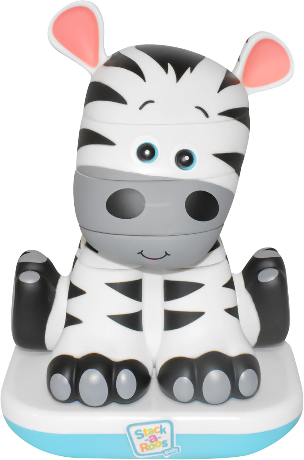 Stack-a-Roos Labrador Puppy by Salus Brands - Animal Stacking Toy, Educational Early Learning Toy for Infants Babies Toddlers, Age 12+ Months - Great Baby Gifts, STEM Toy